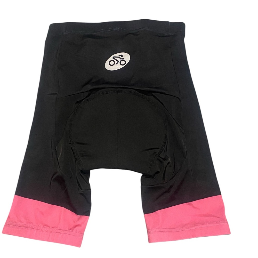 Zero Bike Women’s Cycling Shorts - Black and Red with padded